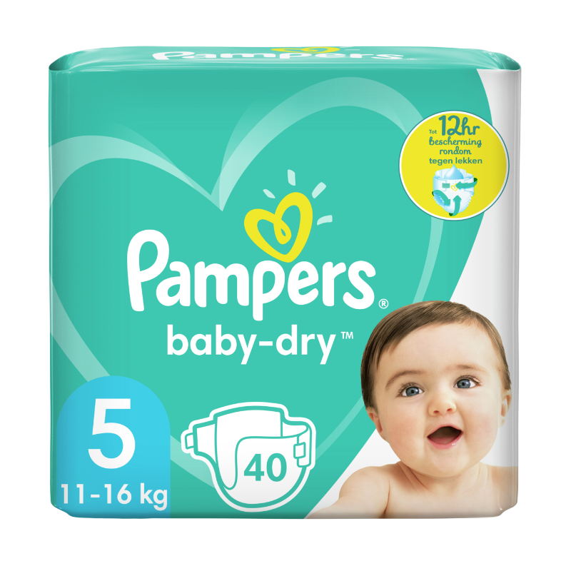 Couches Pour Bébé N 5 11-16KG - PAMPERS - Baby-dry - FTM00228