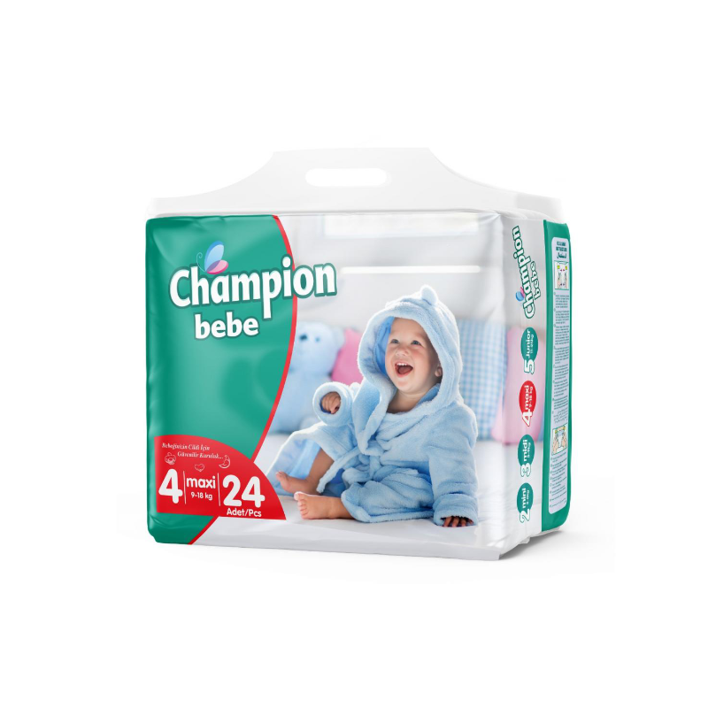 Couches Pour Bébé N9-18KG - Champion - FTM00228