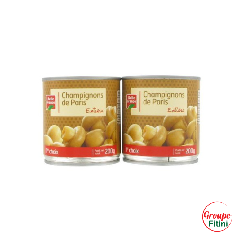 CHAMPIGNONS ENTIERS 200G BELLE FRANCE - FTM00228