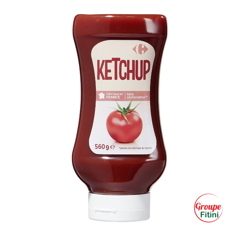 KETCHUP NATURE 560G CARREFOUR - FTM00228