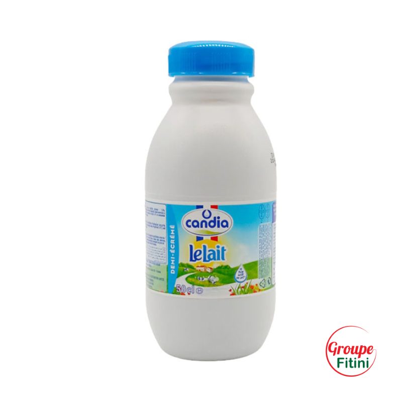 LAIT DEMI ECREME 50CL CANDIA FTM00228 - Sodishop