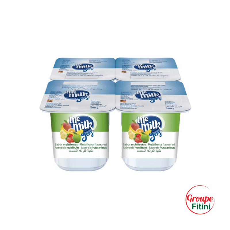 ME MILK YAOURT MULTIFRUIT 4 X 120G- FTM00228