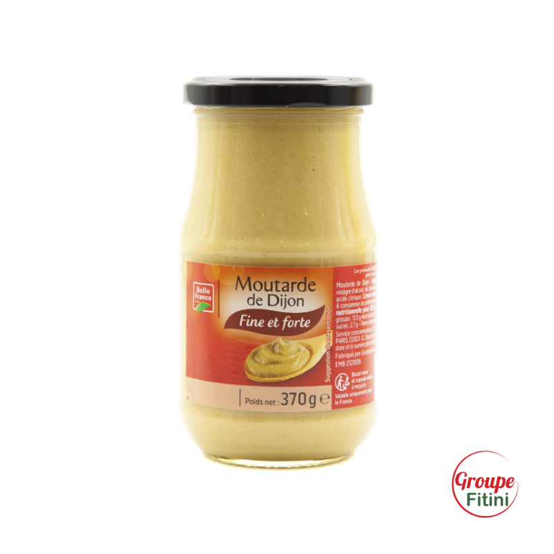 MOUTARDE DE DIJON 370G BELLE FRANCE - FTM00228