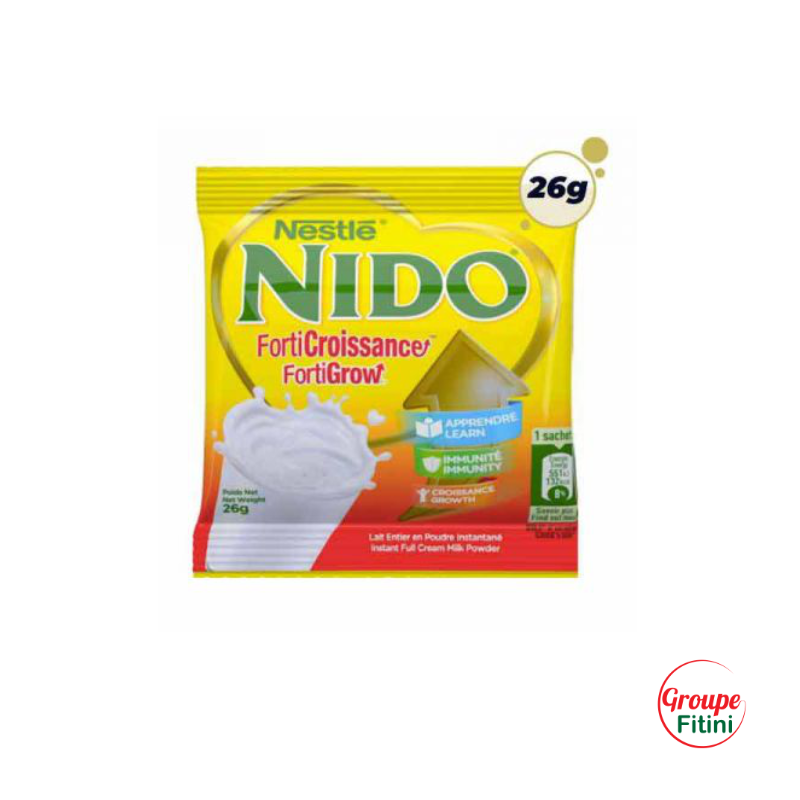 Nido Lait en Poudre Forti Croissance Sachet de 26g FTM00228 - Sodishop