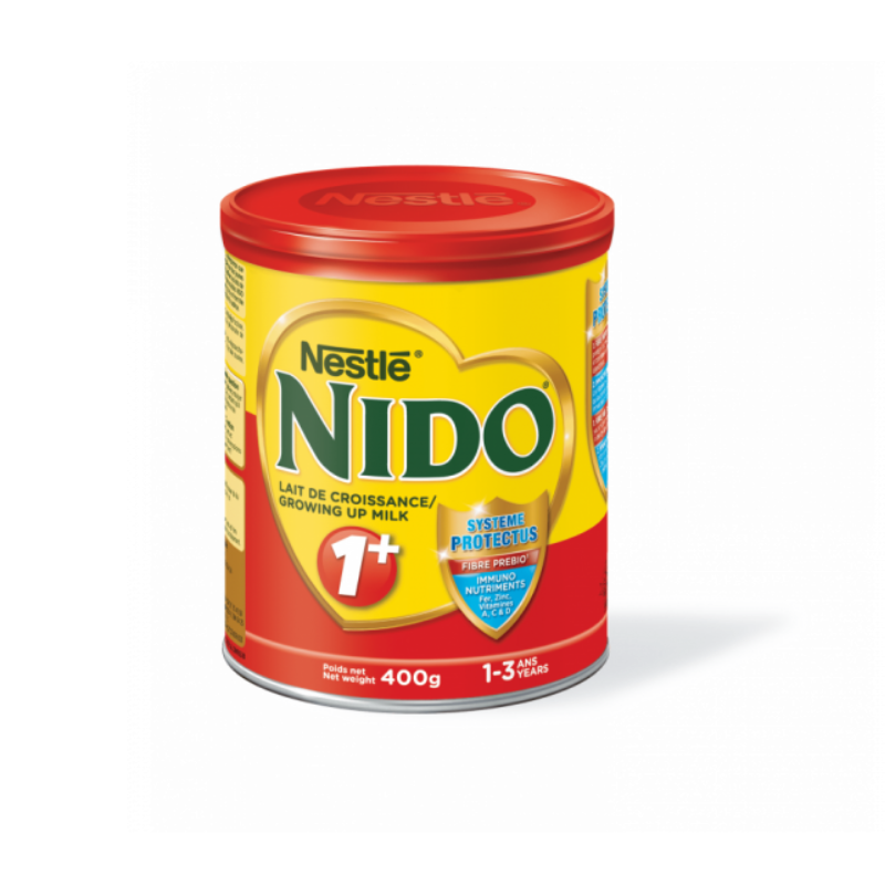 Nido Croissance - Lait en Poudre Pour bébé de 1 à 3 ans – 400g - FTM00228 -  Sodishop Sénégal