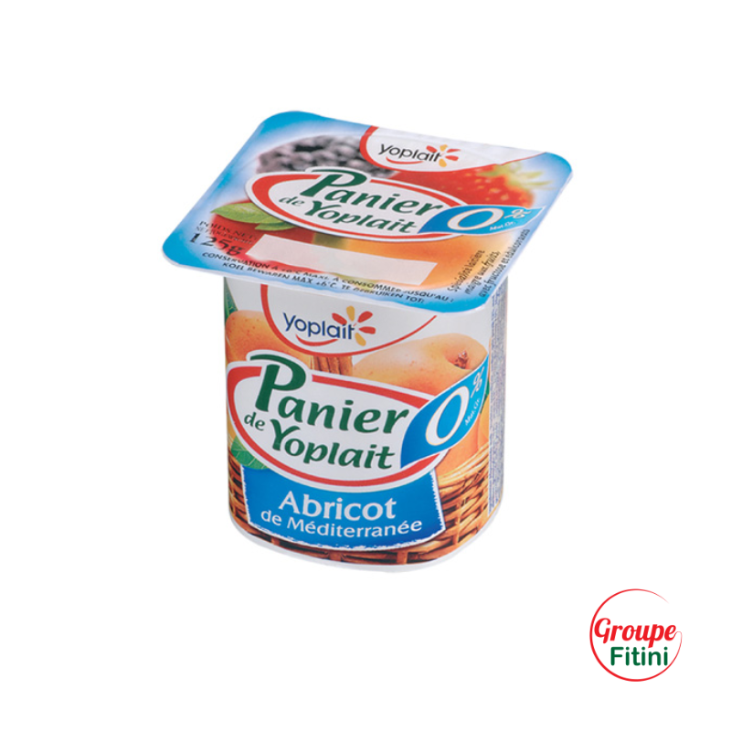 Yaourt abricot nectarine PANIER DE YOPLAIT- FTM00228