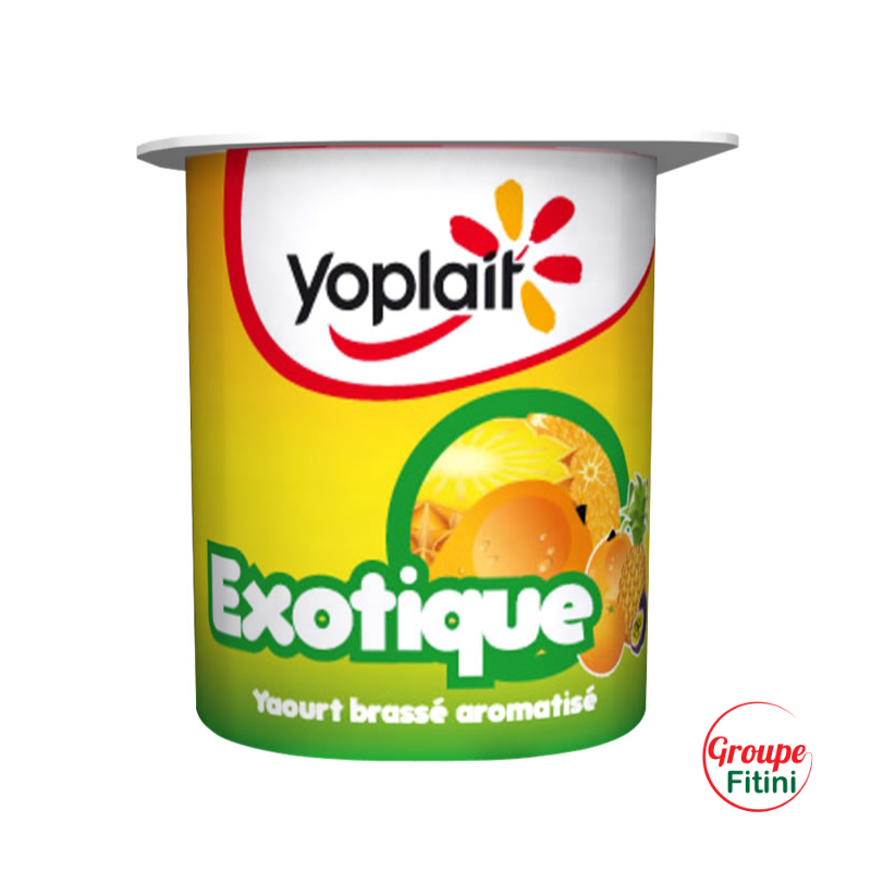 YAOURT AROMATISE FRUITS EXOTIQUES 125G YOPLAIT- FTM00228