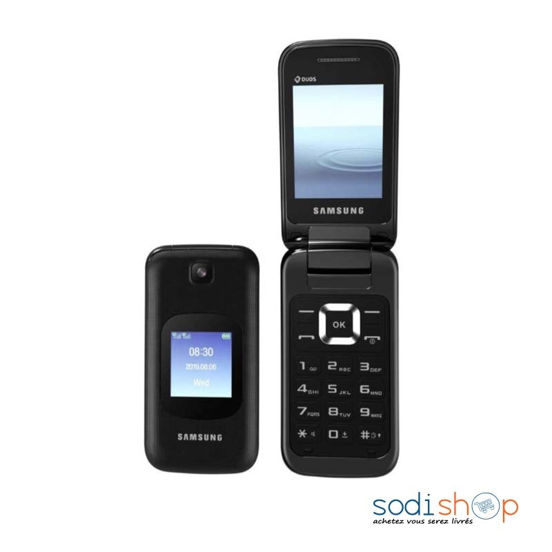 Téléphone Portable à Clapet Samsung GT-M310 Double Ecran Dual SIM Camera AC0095