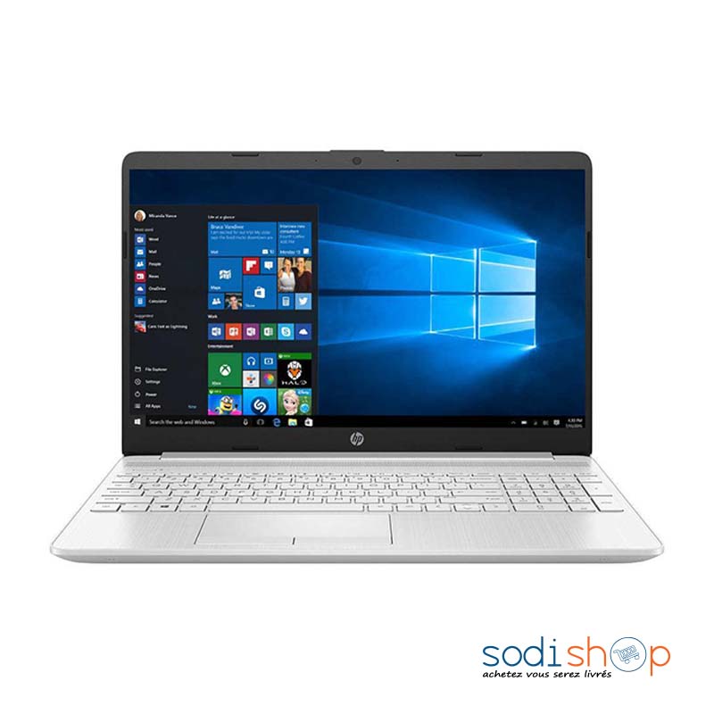 Ordinateur Portable Windows 11 Full HD 15,6 pouces RAM 12GB Argent SSD