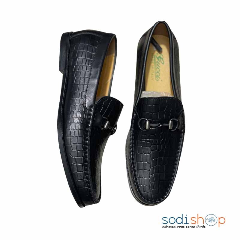 Mocassin Gucci - Chaussure de Luxe Pour Homme Couleur Noir MOH00203 -  Sodishop