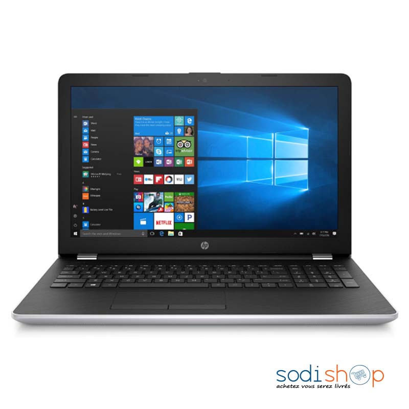 Ordinateur Portable HP 15,6 pouces Full HD, Intel Core i5-1135G7, 8 Go de  RAM, 256 Go SSD, Windows 10, argent naturel - Sodishop