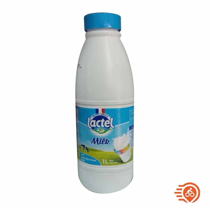 Lactel Bouteille de Lait demi Écrémé avec Vitamine D 50 cl