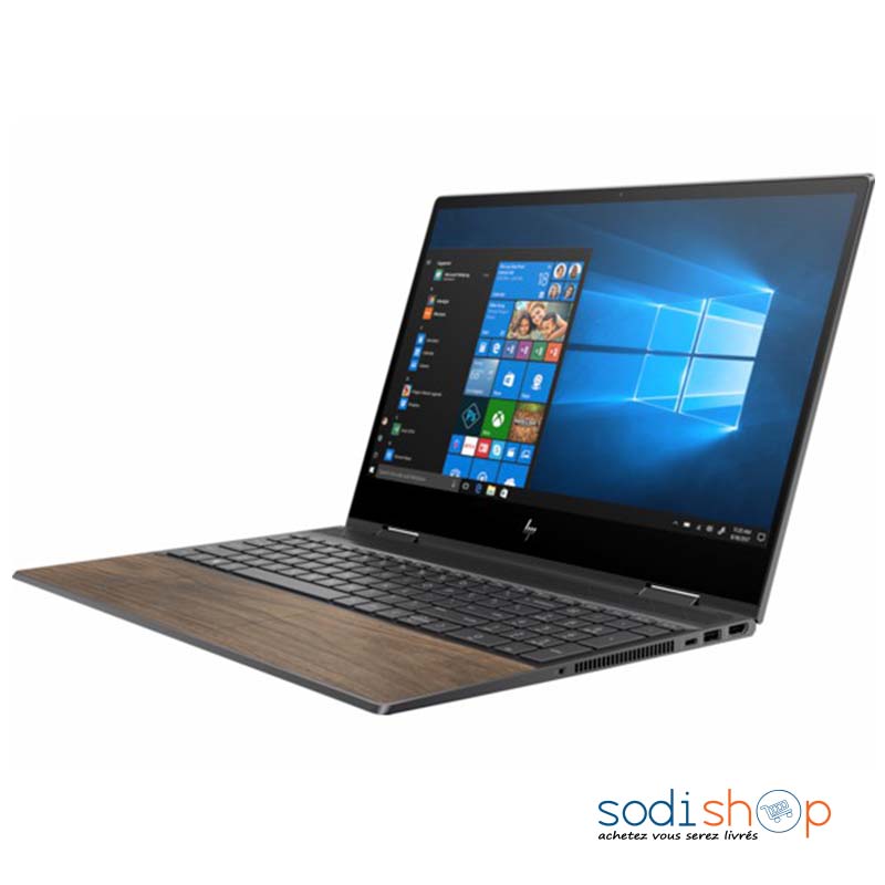 Ordinateur Portable HP ENVY x360 Convertible 15m -ed1xxx - 2-en-1 - 11e génération Intel -Core i7-1135G7, 16 Go, SSD 512 PCIe, écran tactile, Eng-KB, Win 10
