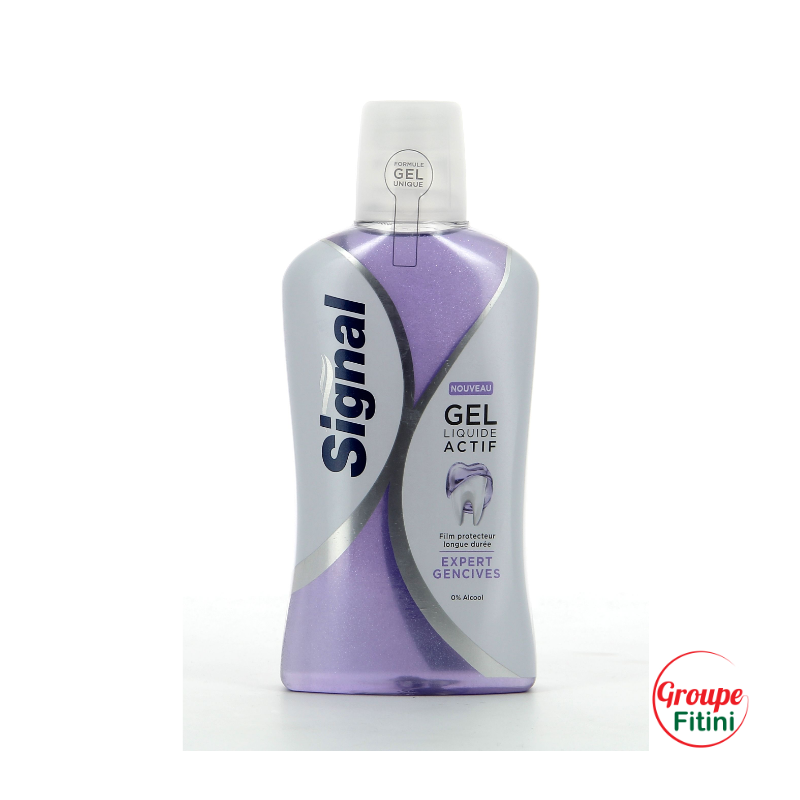 BAIN DE BOUCHE GEL LIQUIDE ACTIF EXPART COMPLET 500ML SIGNAL FTM00228