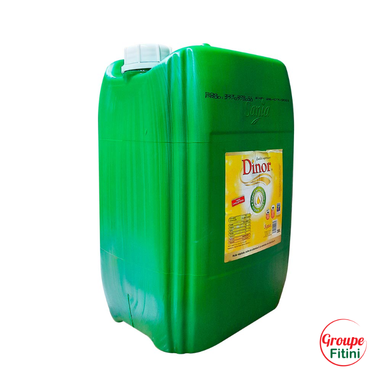 BIDON HUILE DE PALME DINOR 20L FTM00228 - Sodishop Côte d'Ivoire