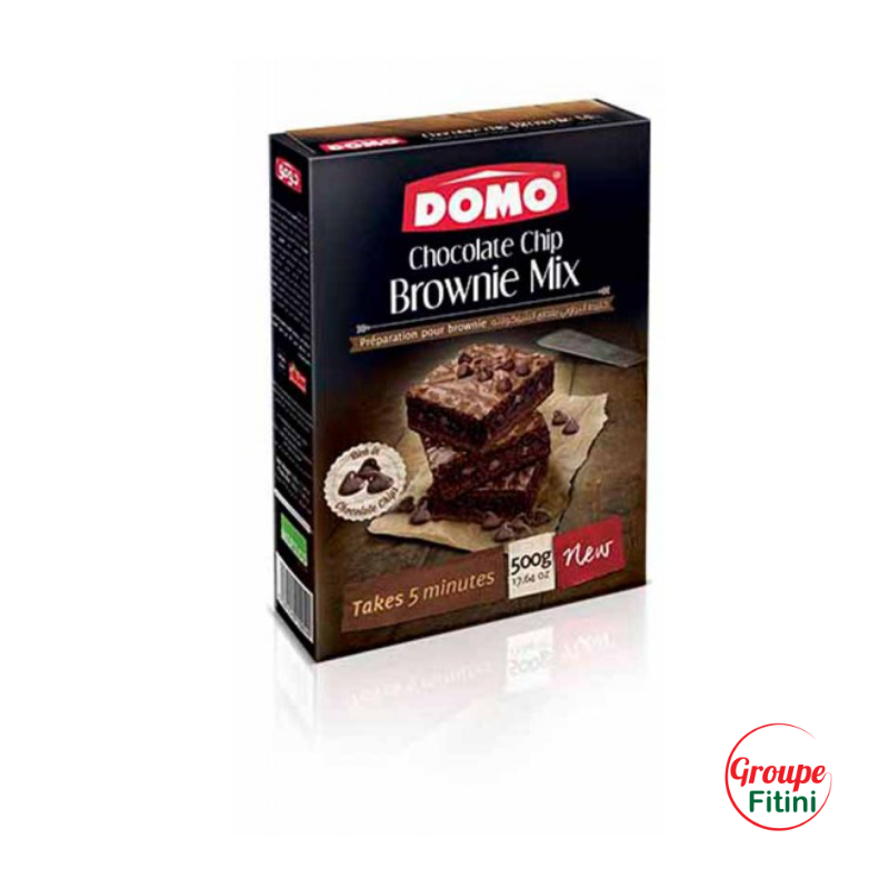 BROWNIE MIX CHOCOLAT CHIPS 500G DOMO FTM00228