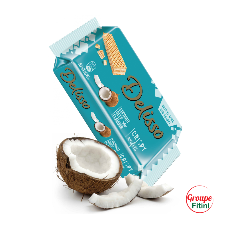 CRISPY WAFERS COCO 40G DELISSO FTM00228