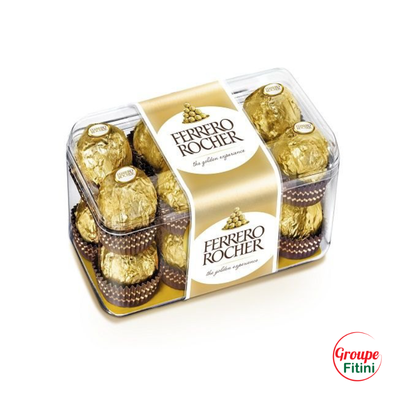 CHOCOLAT FERRERO ROCHER THE GOLDEN EXPERIENCE 16 PIECES 200G FTM00228