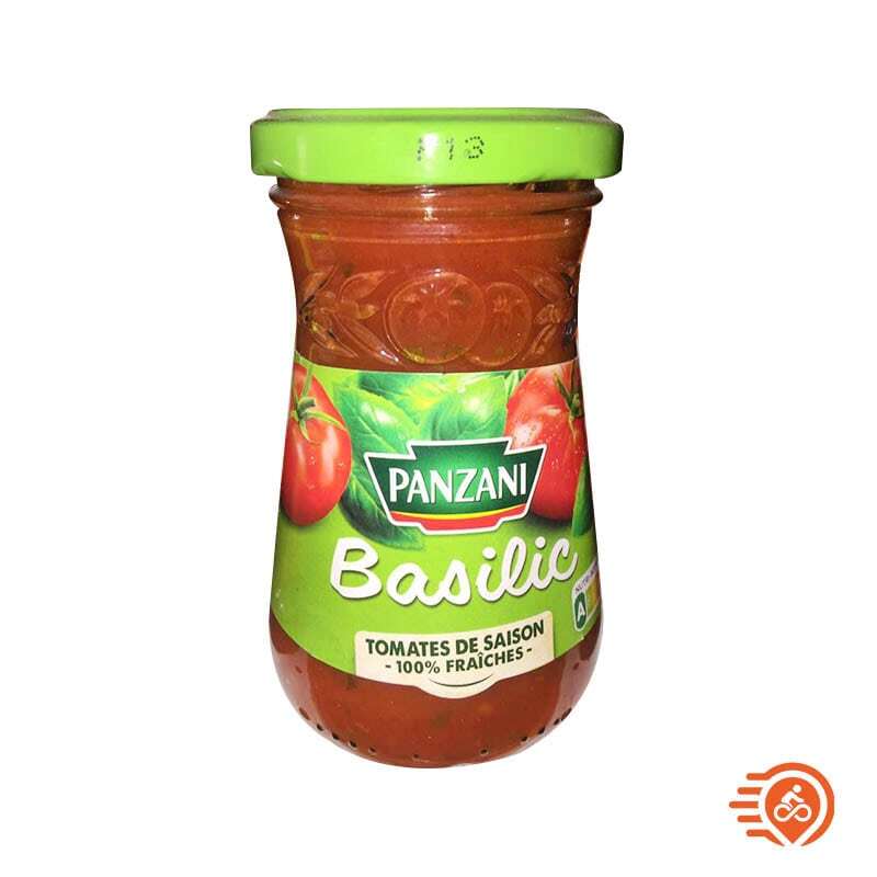 PANZANI SAUCE TOMATES DE SAISON & BASILIC 100% FRAICHES MRM00229