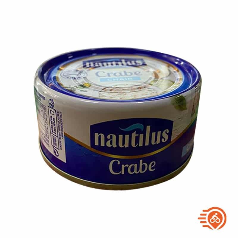 Nautilus Crabe 100% Chair - Crustacés en Conserve 105g MRM00229