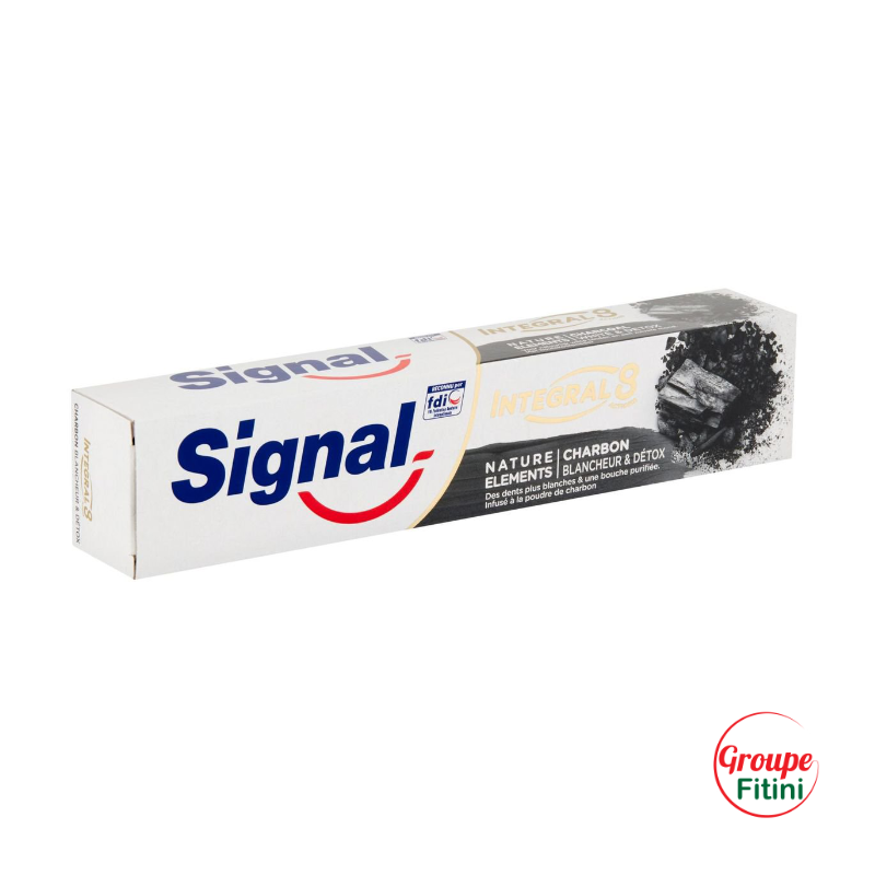DENTIFRICE INTEGRAL 8 CHARBON 75ML SIGNAL FTM00228