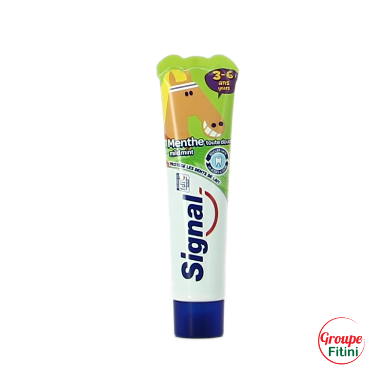 DENTIFRICE MENTHE DOUCE 3-6 ANS SIGNAL FTM00228