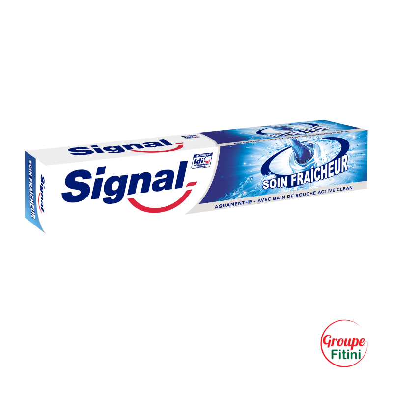 DENTIFRICE SOIN FRAICHEUR BAIN DE BOUCHE 75ML SIGNAL FTM00228