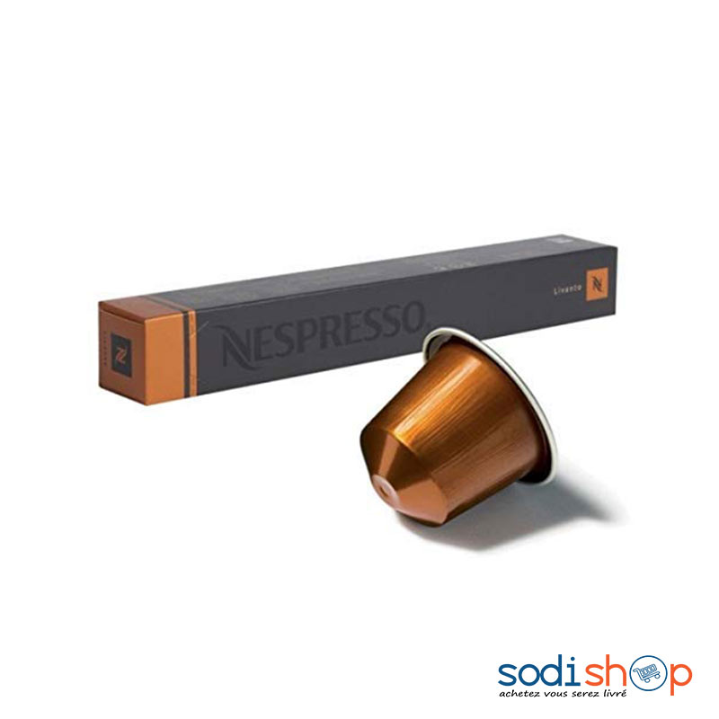 Capsule Nespresso Café livanto intensite 06 - MT00778 - SodiShop