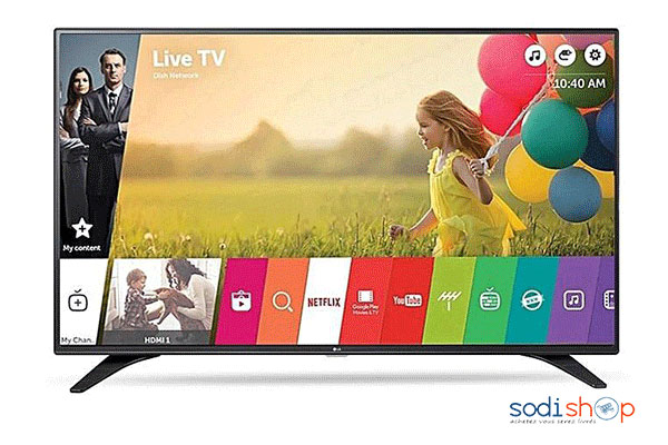 Téléviseur LED Smart TV 55 Pouces - 55LJ550V - Full HD 1920x1080 Pixels - satelite, Game TV - Garantie 2 ans - LG0017
